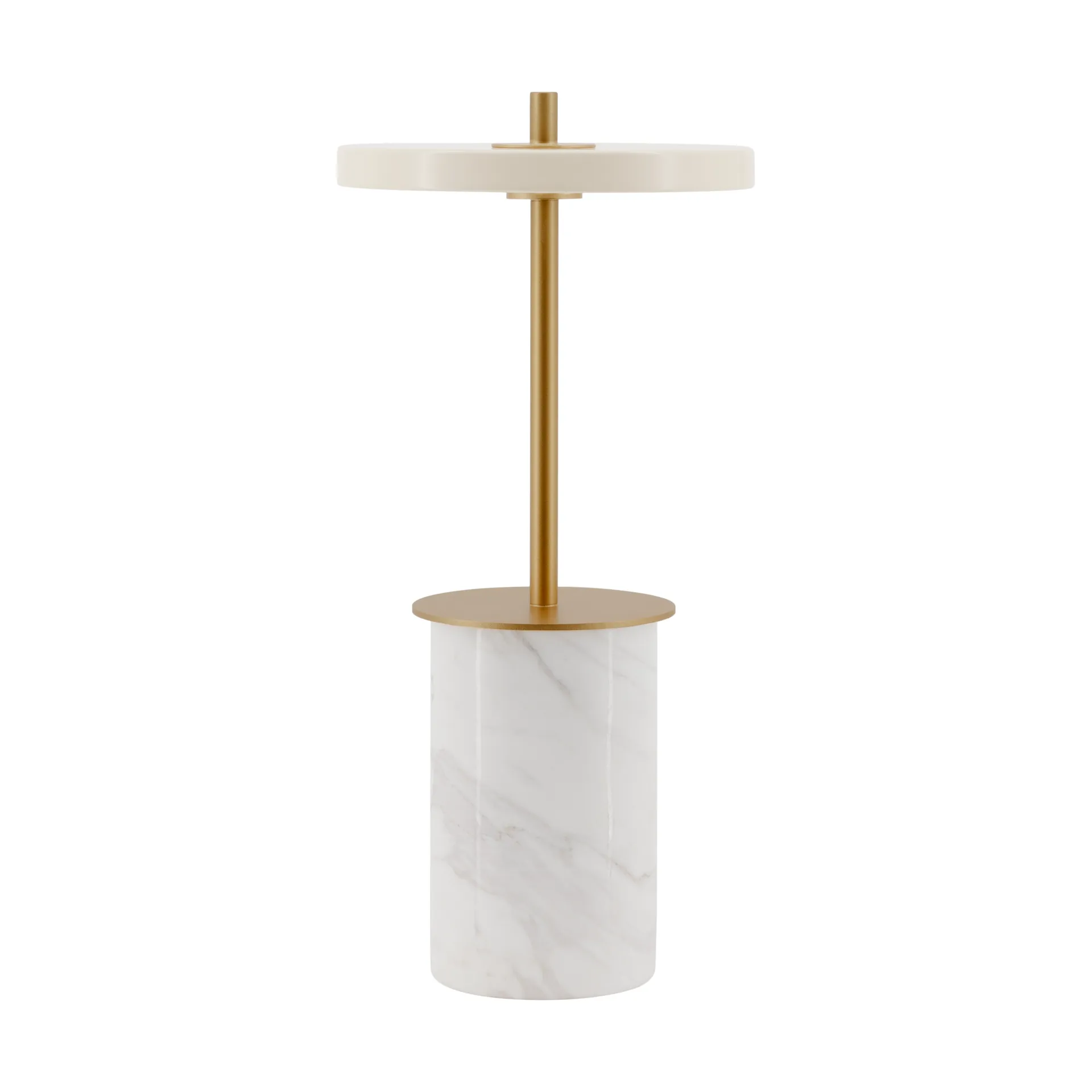 Asteria Move Mini Tischleuchte Ø12x25,5 cm, White marble Umage