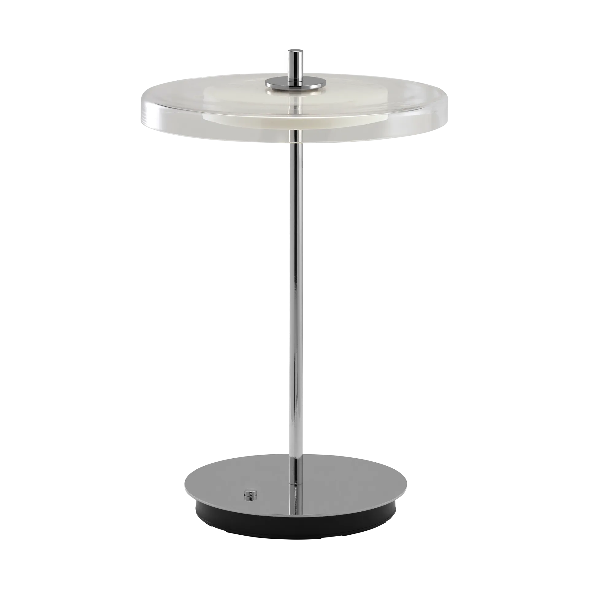 Asteria Move Tischleuchte, Glass-polished steel Umage