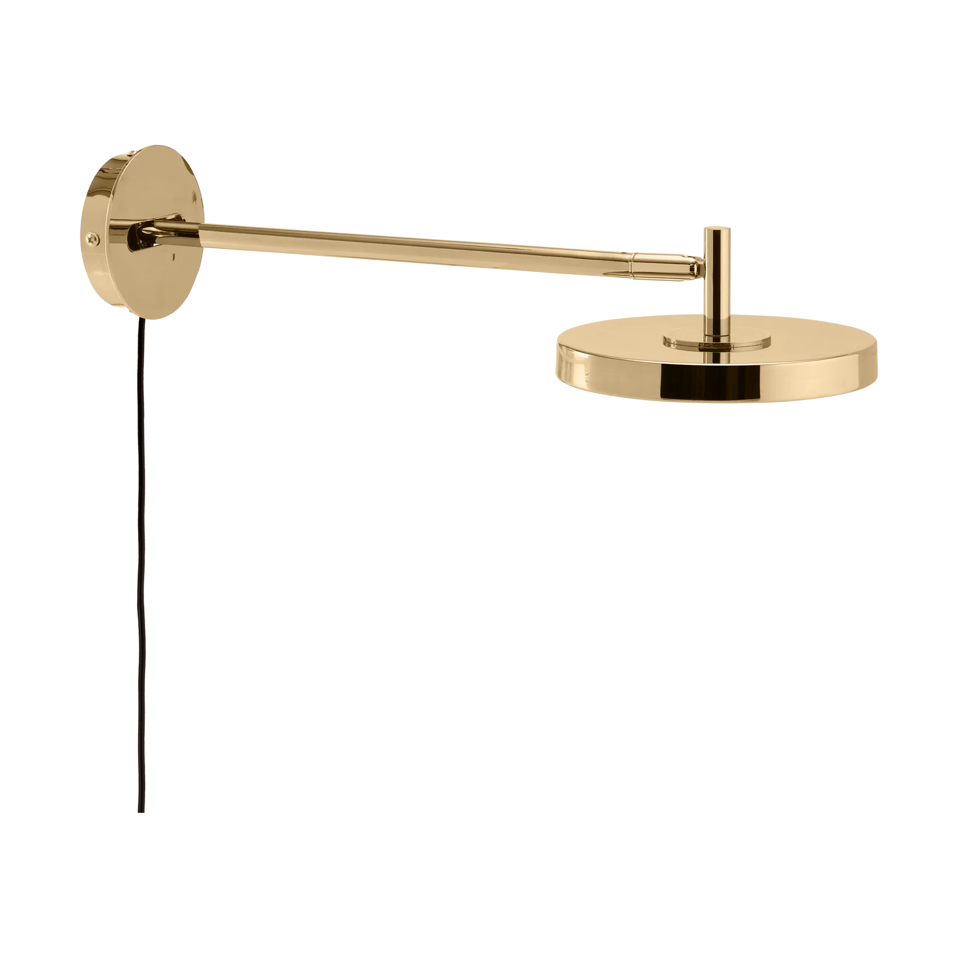 Asteria Wall lange Wandleuchte, Polished brass Umage