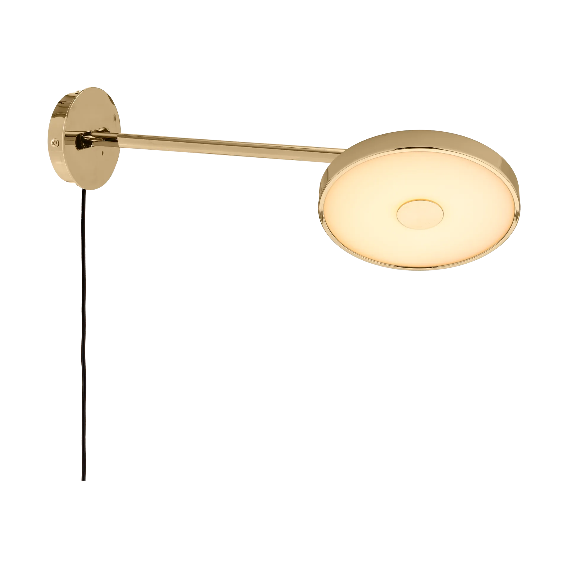Asteria Wall lange Wandleuchte, Polished brass Umage