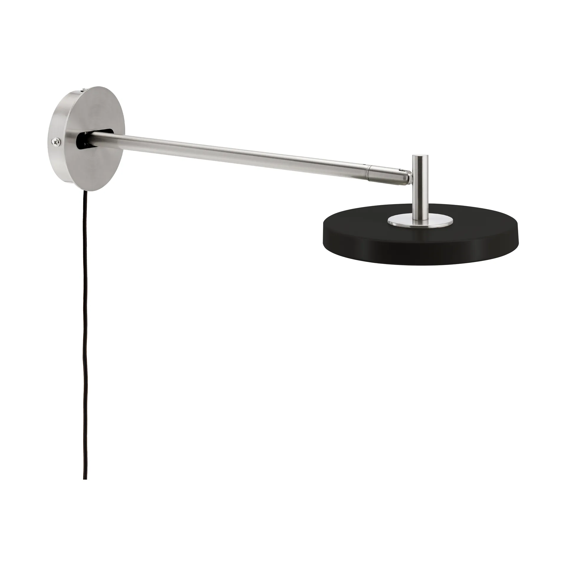 Asteria Wall Wandleuchte, Long, Black-chrome Umage