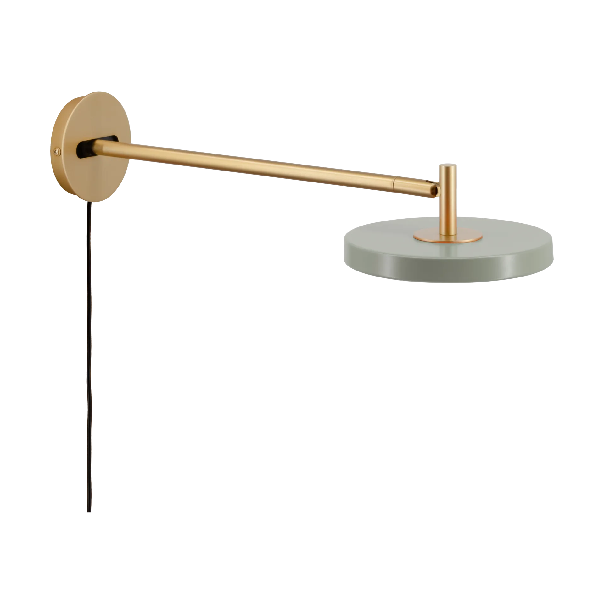 Asteria Wall Wandleuchte, Long, Nuance olive-brass Umage