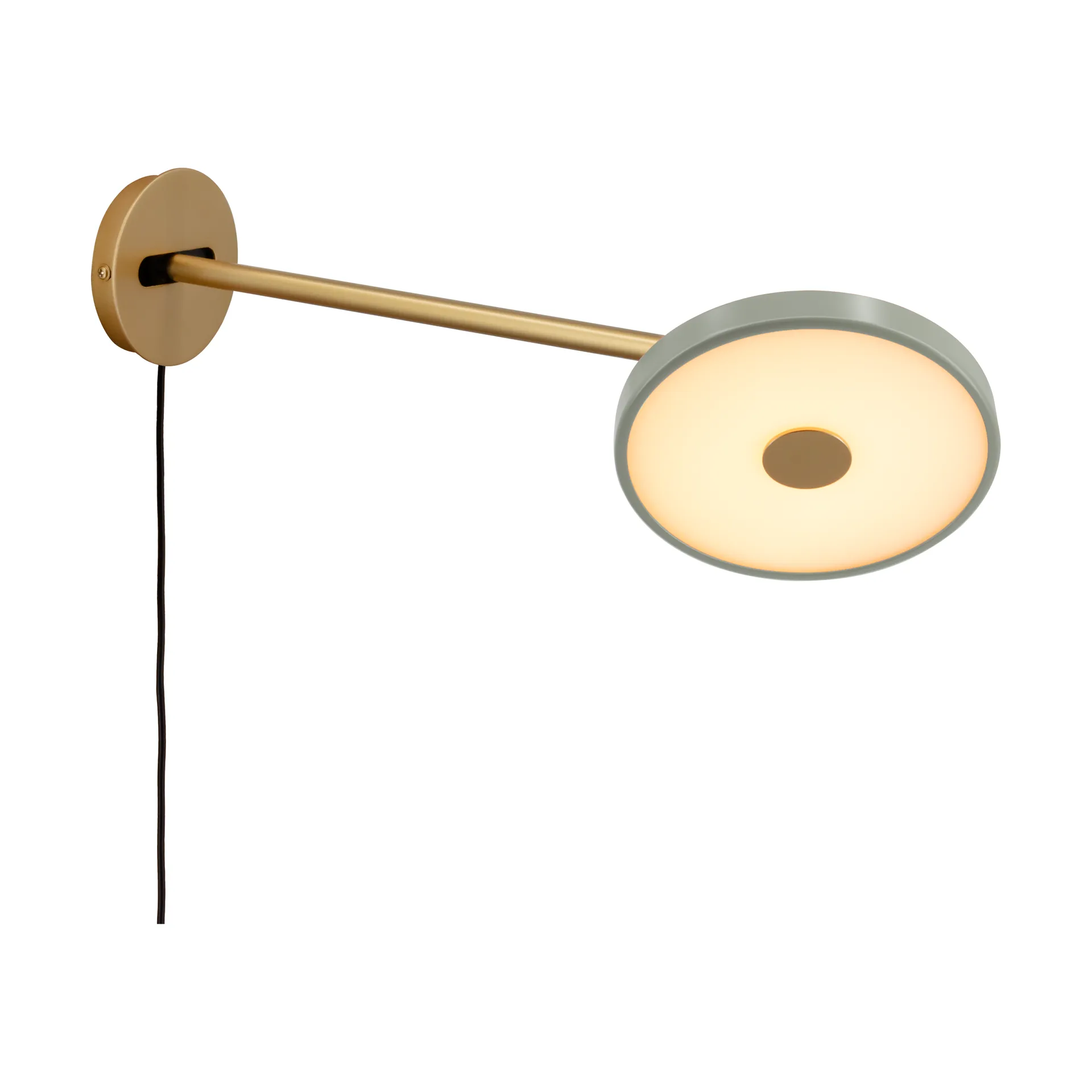 Asteria Wall Wandleuchte, Long, Nuance olive-brass Umage