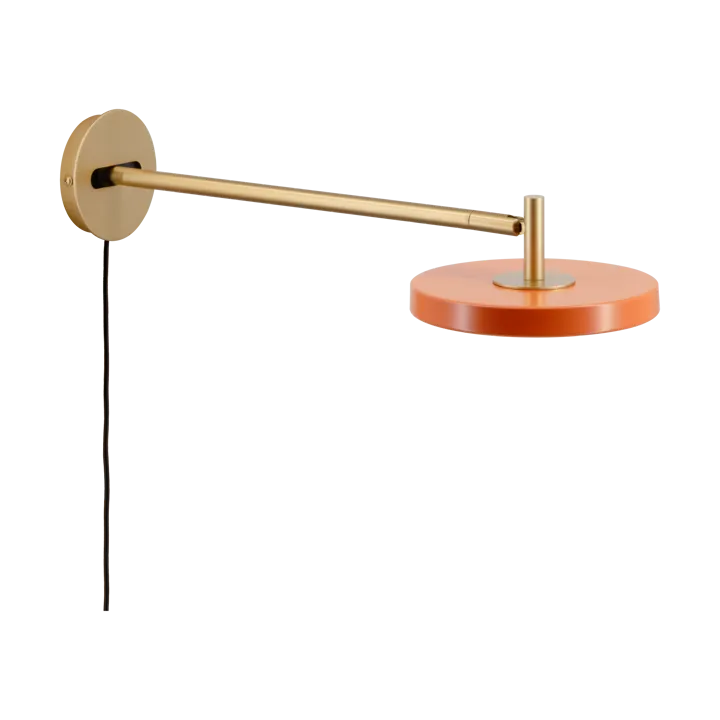 Asteria Wall Wandleuchte - Long, Nuance orange-brass - Umage