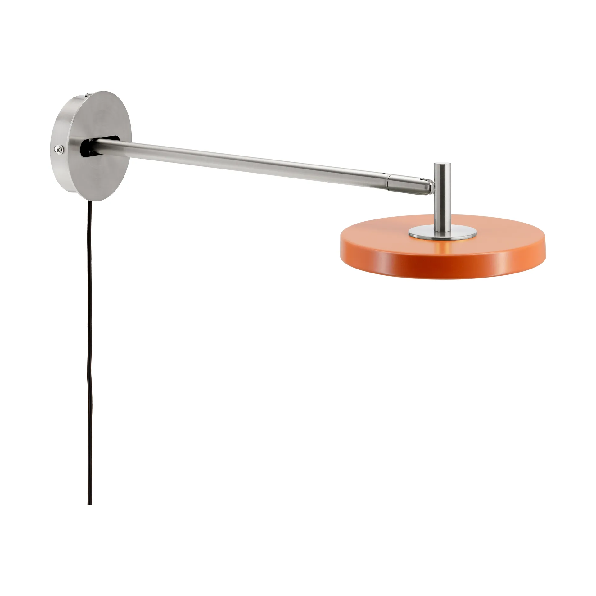 Asteria Wall Wandleuchte, Long, Nuance orange-chrome Umage