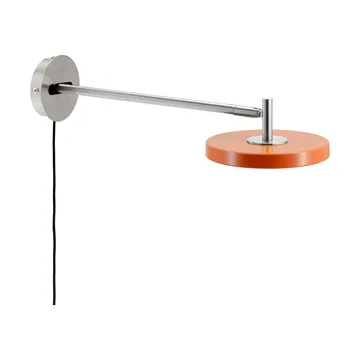 Asteria Wall Wandleuchte - Long, Nuance orange-chrome - Umage