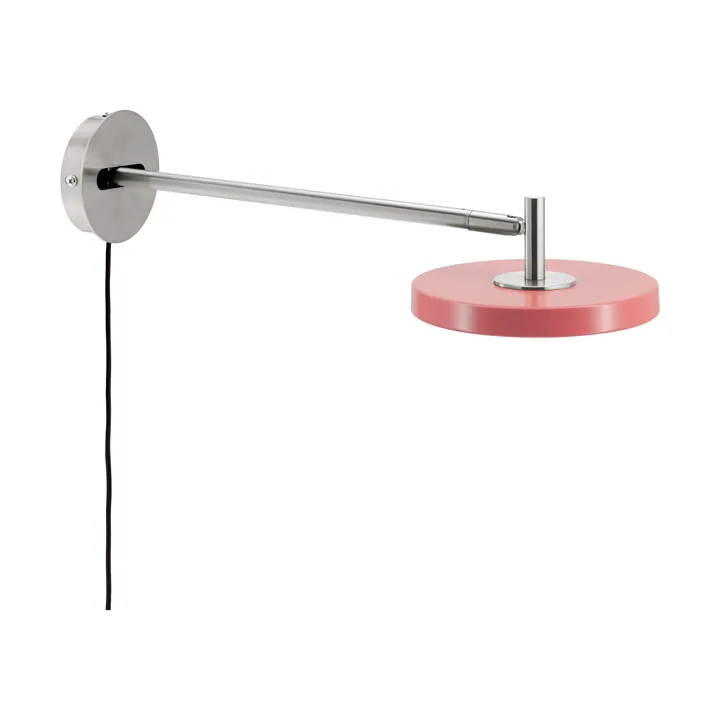 Asteria Wall Wandleuchte - Long, Nuance rose-chrome - Umage