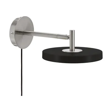 Asteria Wall Wandleuchte - Short, Black-chrome - Umage