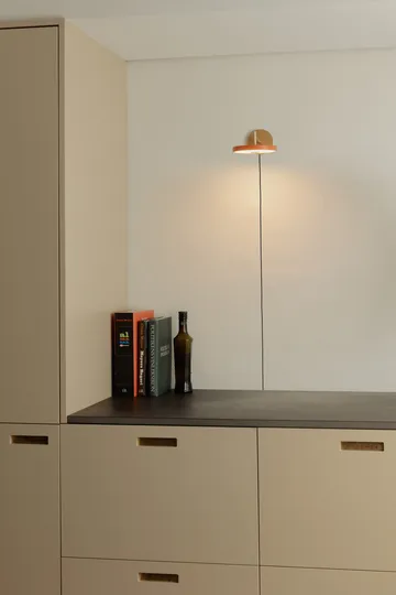 Asteria Wall Wandleuchte - Short, Nuance orange-brass - Umage