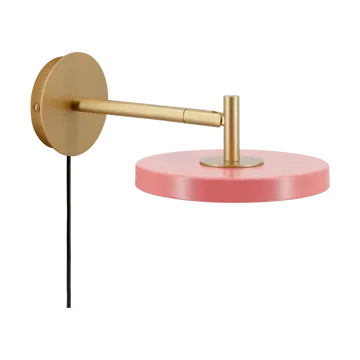 Asteria Wall Wandleuchte - Short, Nuance rose-brass - Umage