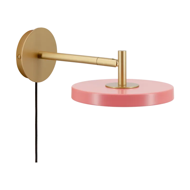 Asteria Wall Wandleuchte - Short, Nuance rose-brass - Umage