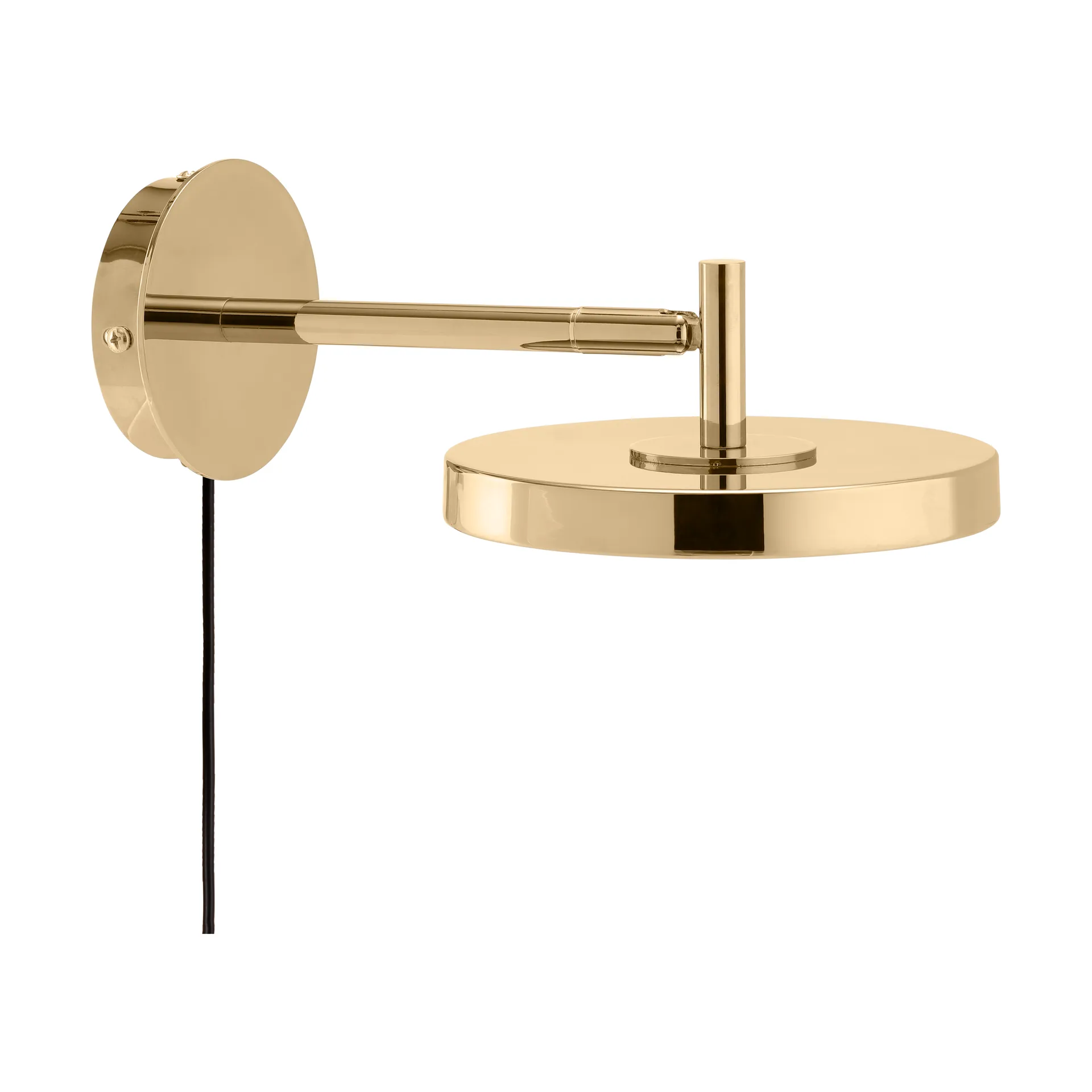 Asteria Wall Wandleuchte, Short, Polished brass Umage