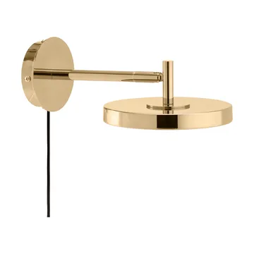 Asteria Wall Wandleuchte - Short, Polished brass - Umage