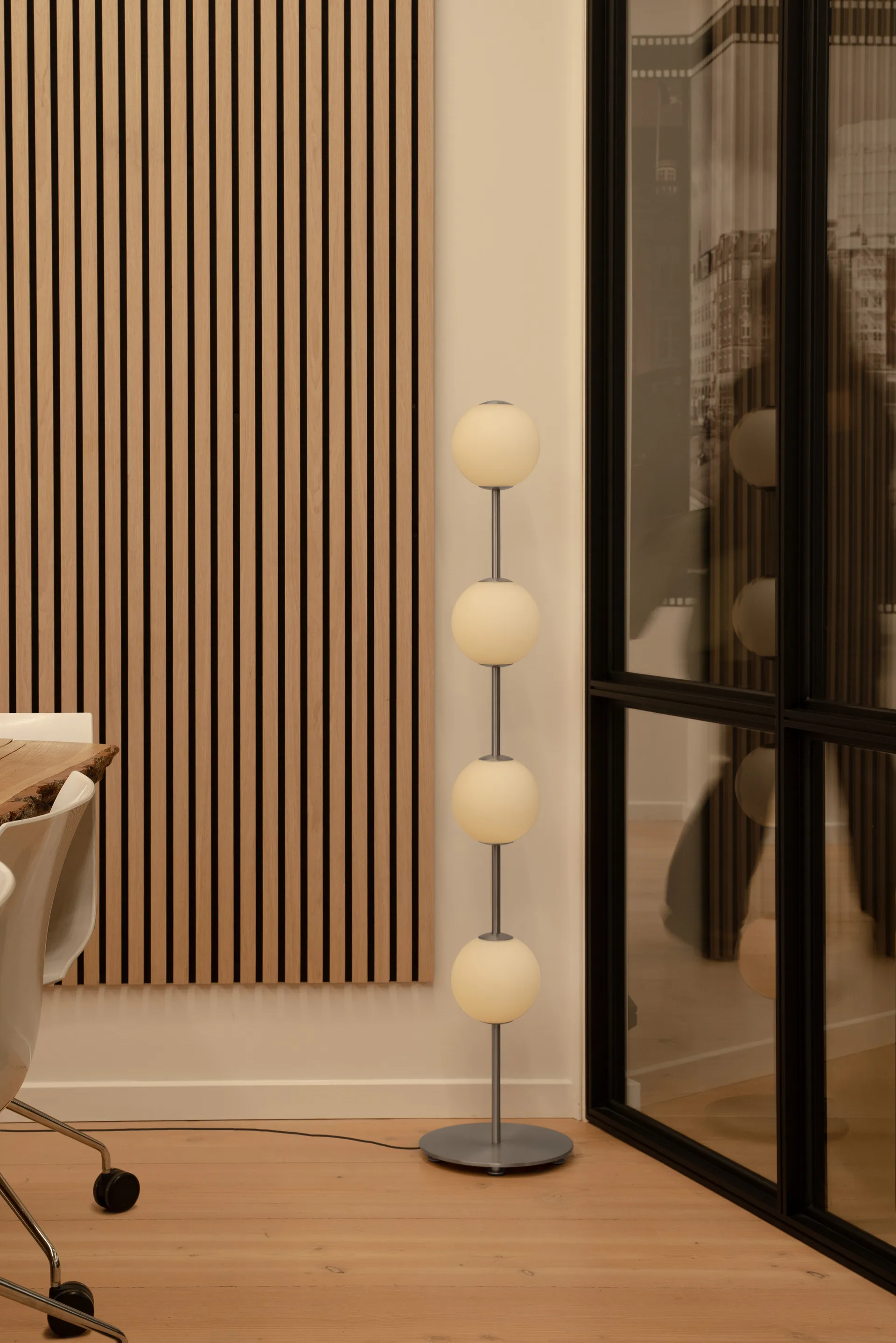 Audrey Floor Stehlampe, Steel Umage