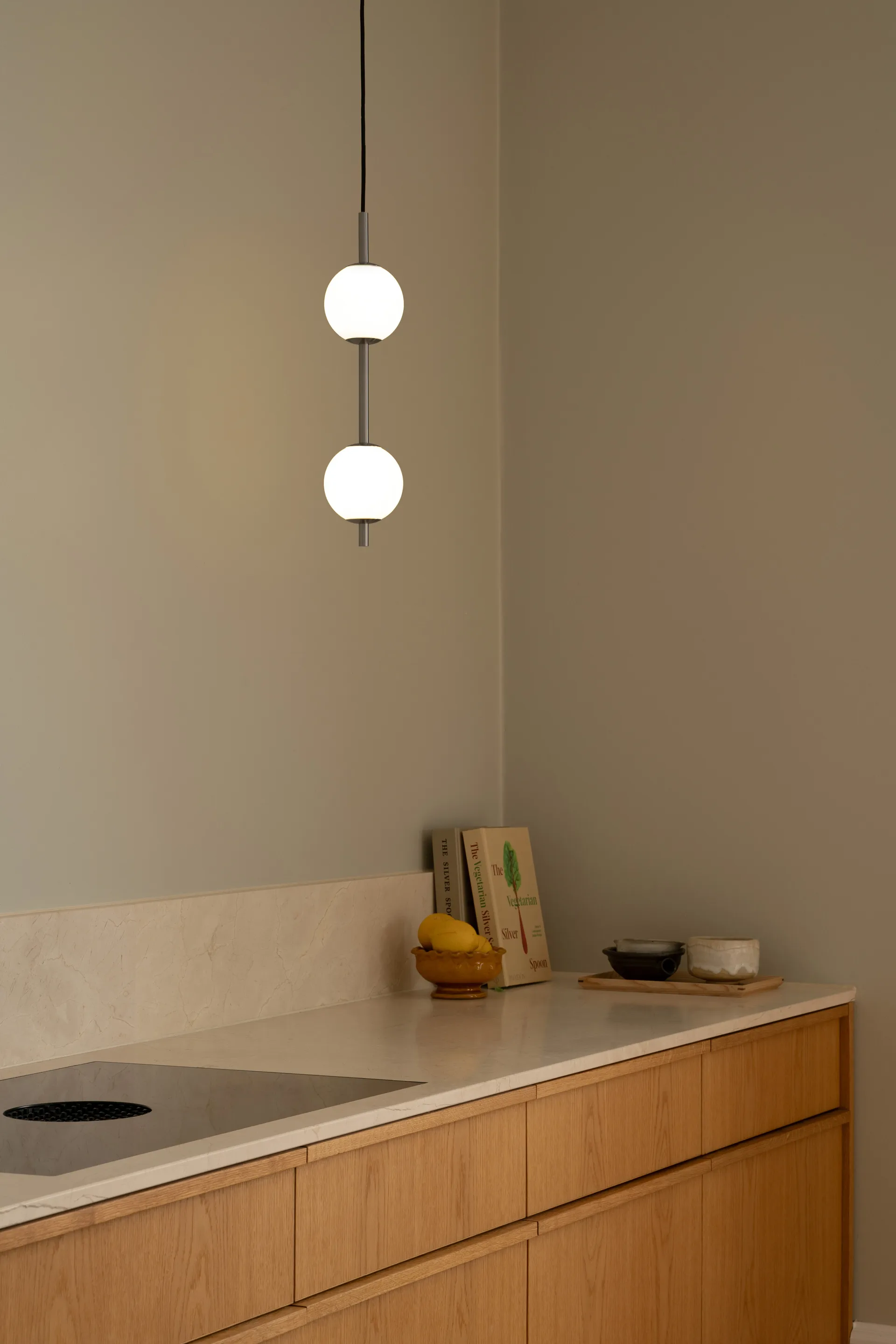 Audrey Pendelleuchte 2, Steel Umage