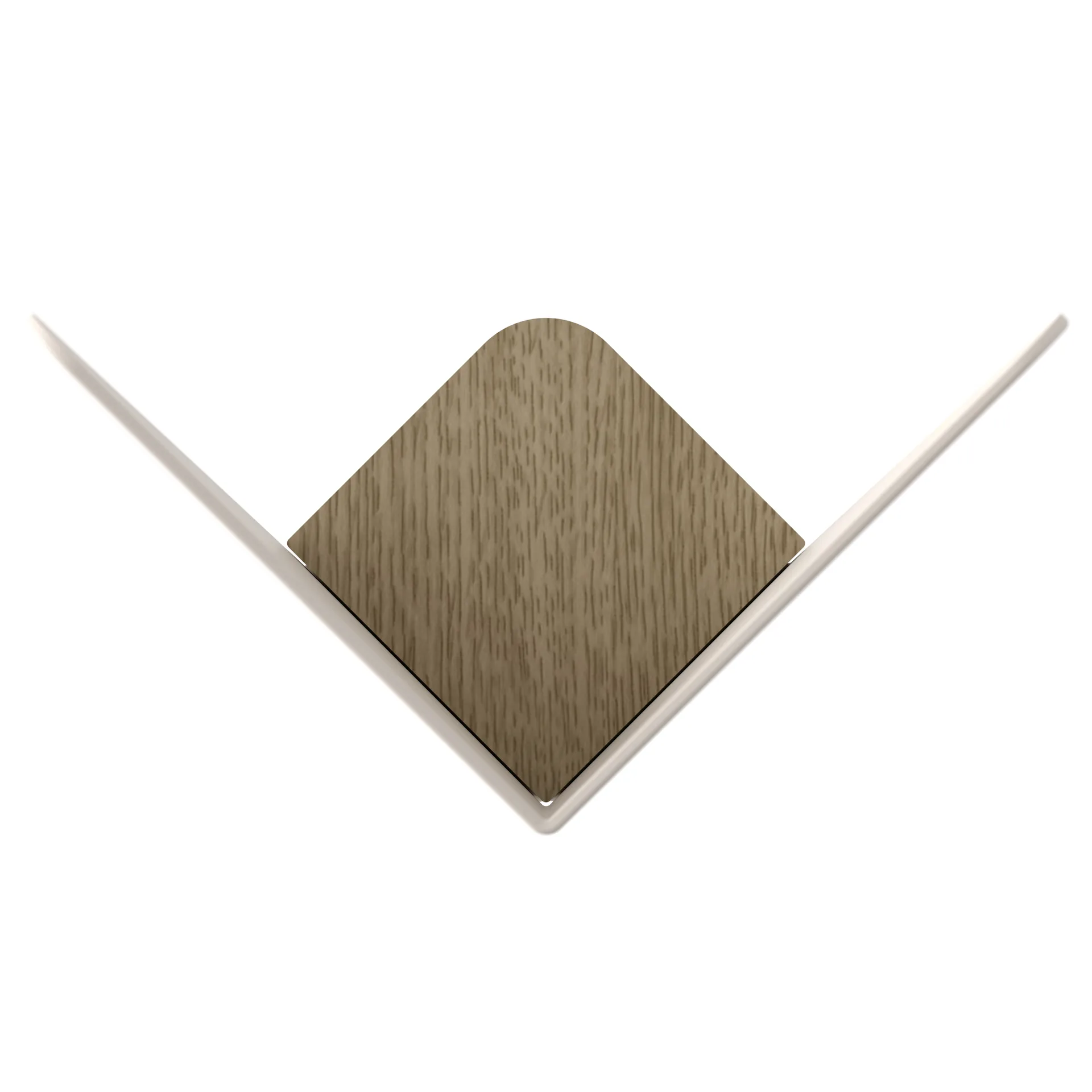 Butterflies Haken medium, Pearl white Umage