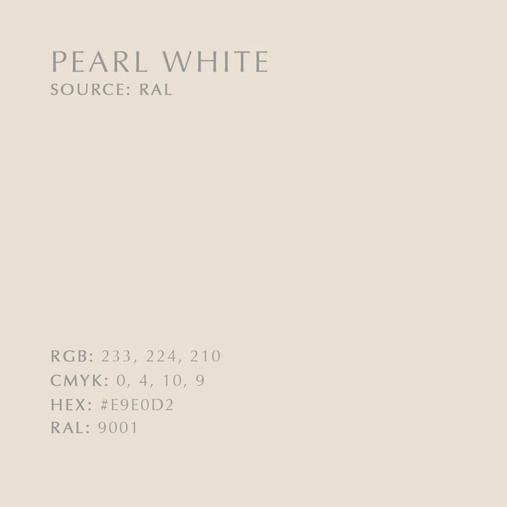 Butterflies Haken medium, Pearl white Umage