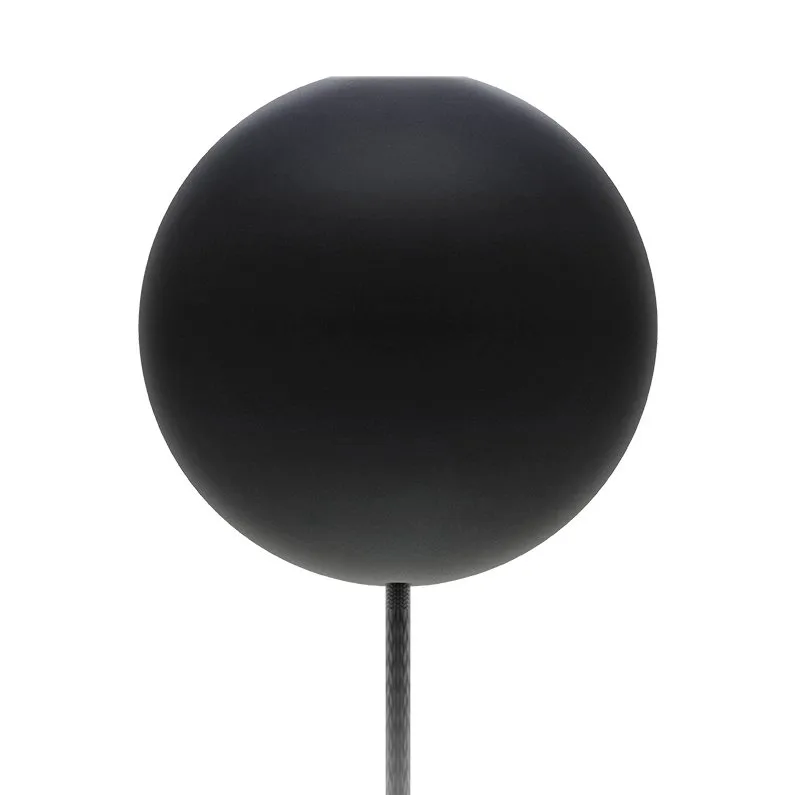 Cannonball Baldachin mit Kabel, Schwarz Umage