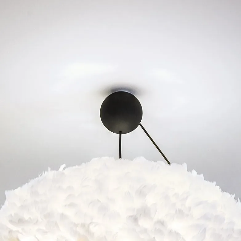 Cannonball Baldachin mit Kabel, Schwarz Umage