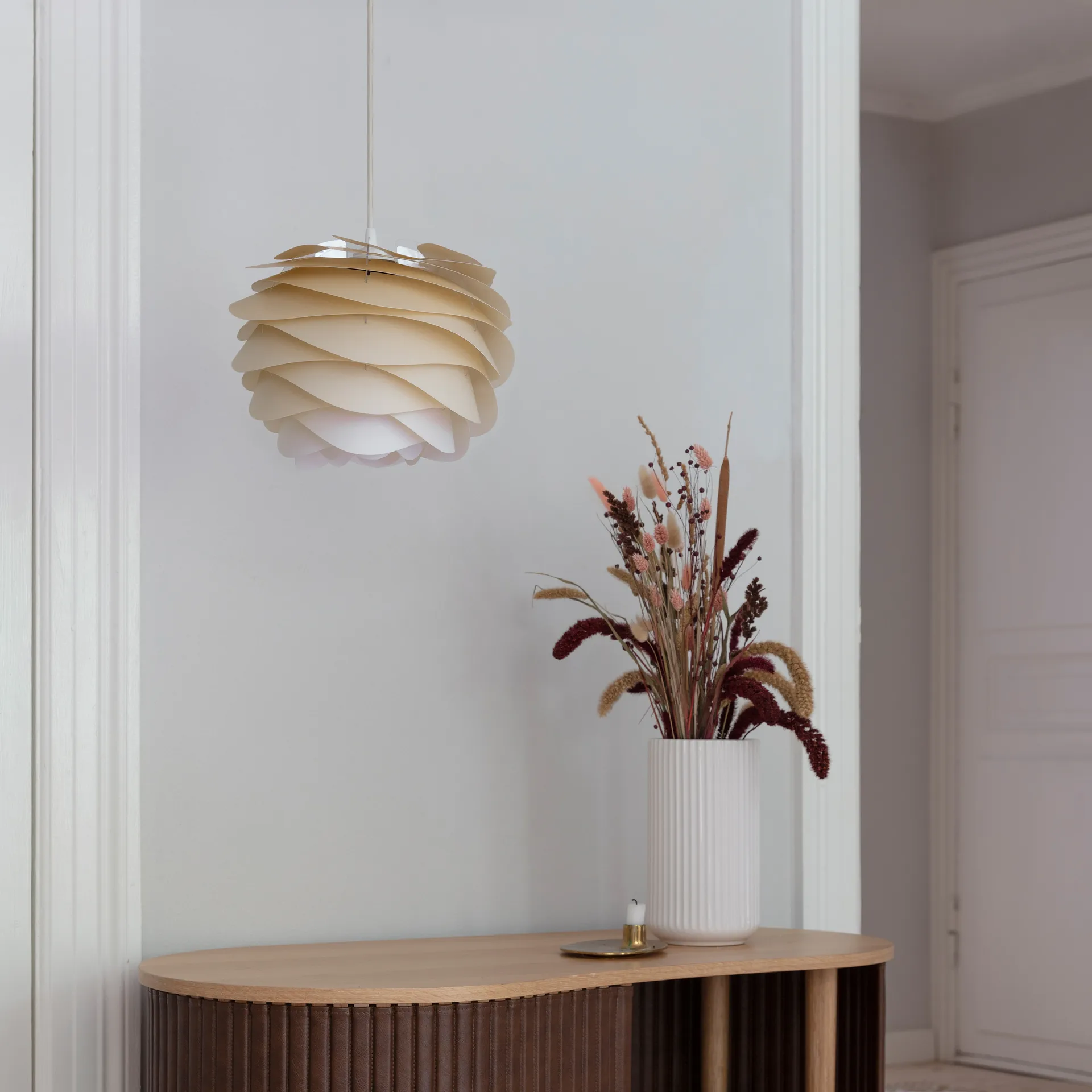 Carmina mini Leuchtenschirm Ø32cm, Dunes Umage