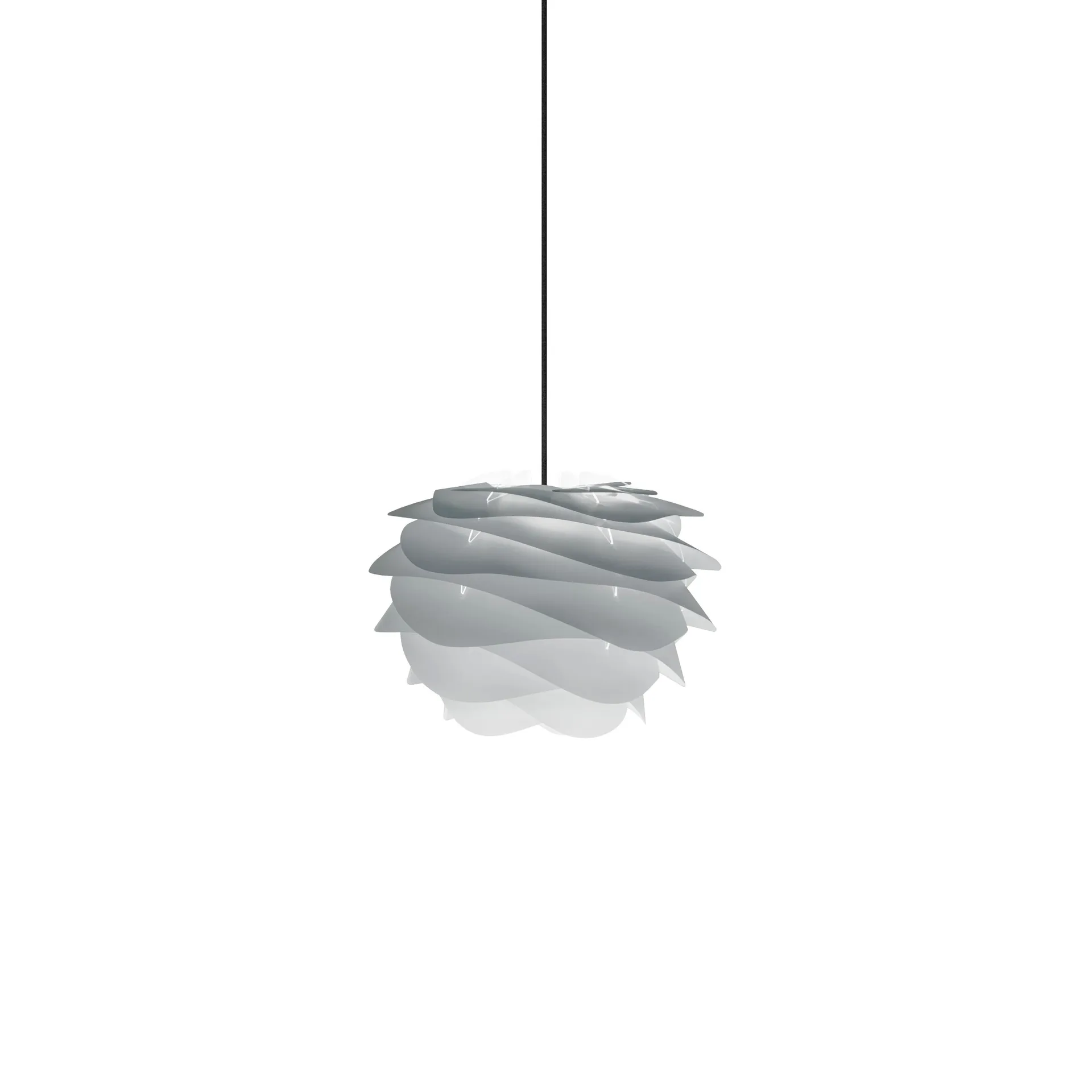 Carmina mini Leuchtenschirm Ø32cm, Misty grey Umage