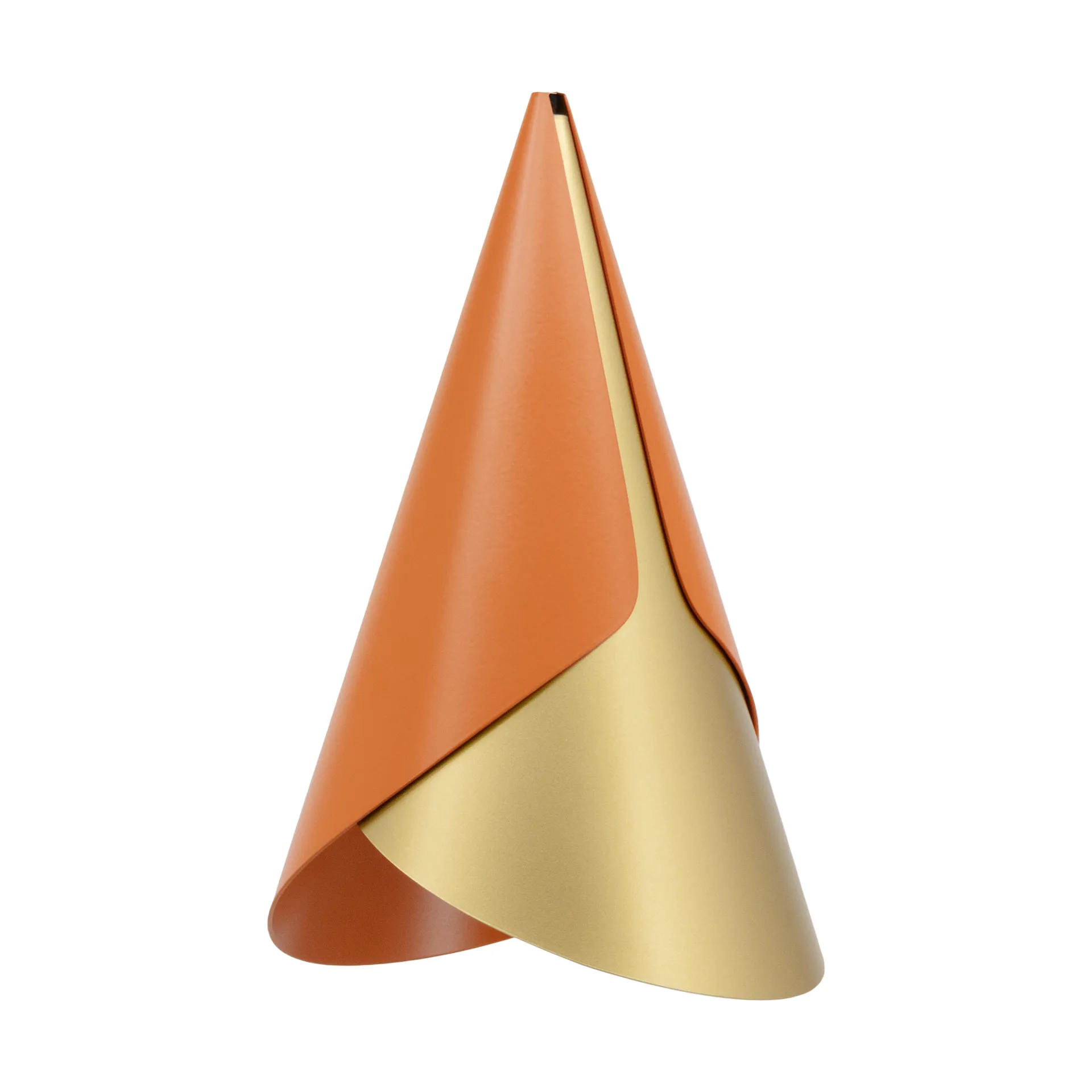 Cornet Lampenschirm, Nuance orange-brass Umage
