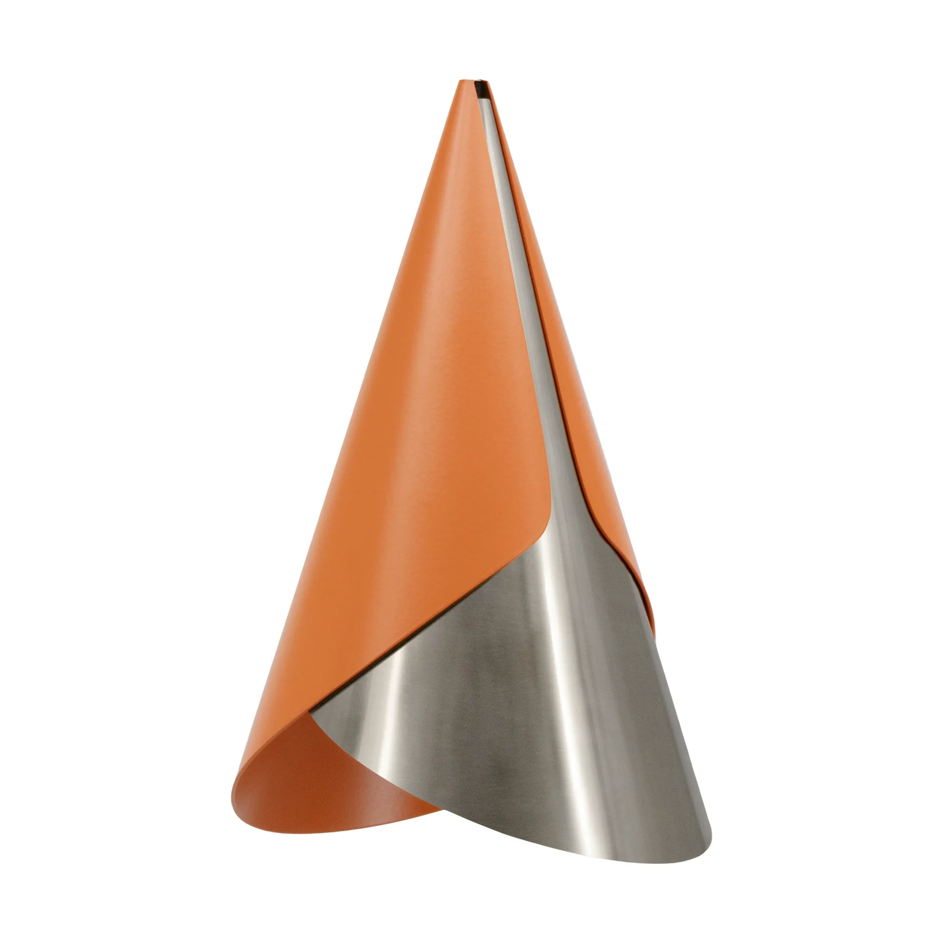 Cornet Lampenschirm, Nuance orange-steel Umage