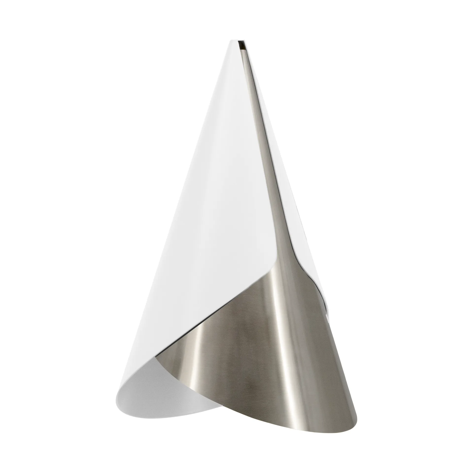 Cornet Lampenschirm, White-steel Umage
