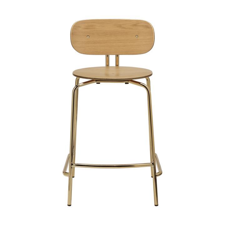 Curious Barhocker 65 cm, Oak-brass Umage