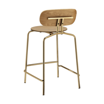 Curious Barhocker 65 cm - Oak-brass - Umage