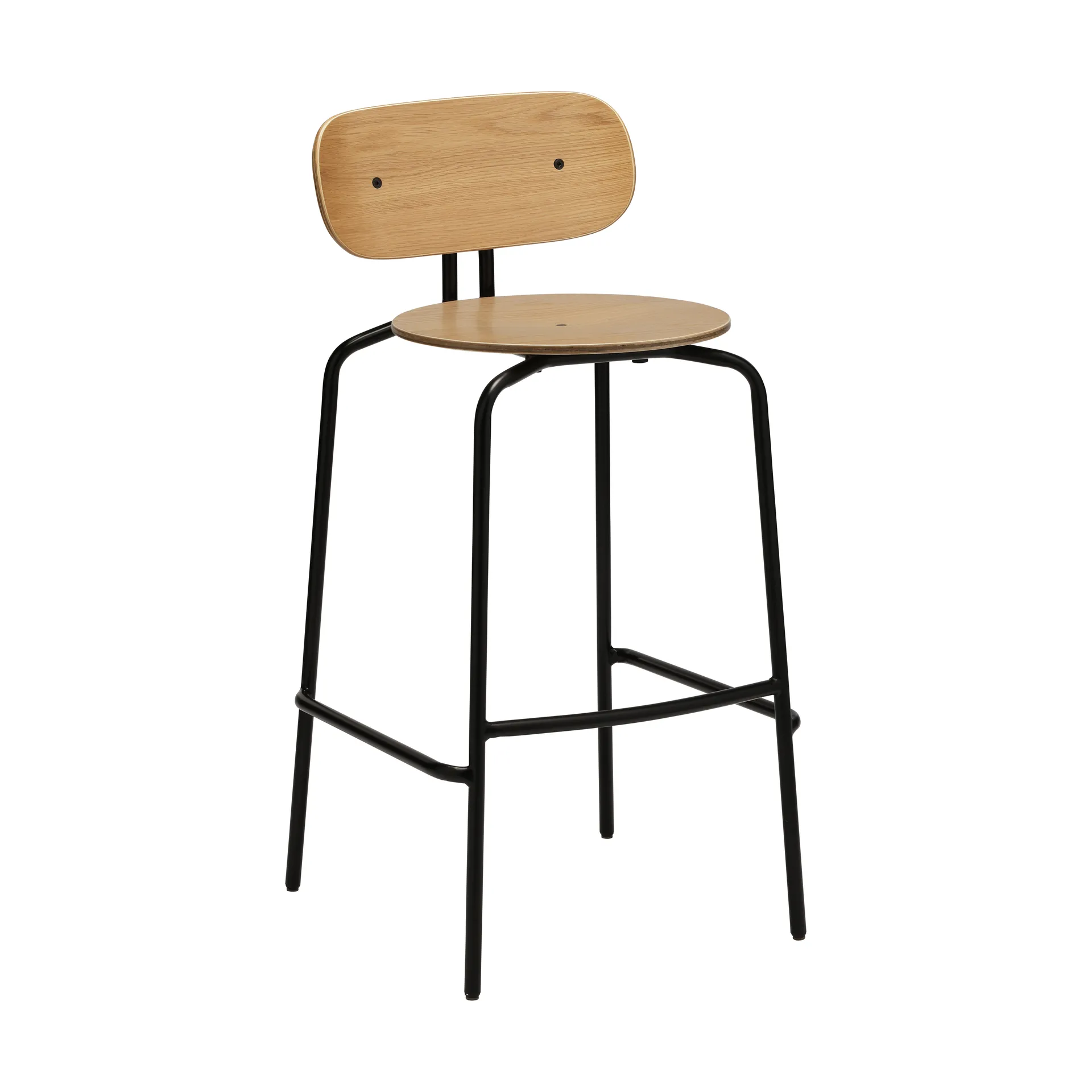 Curious Barhocker 75 cm, Oak-black Umage