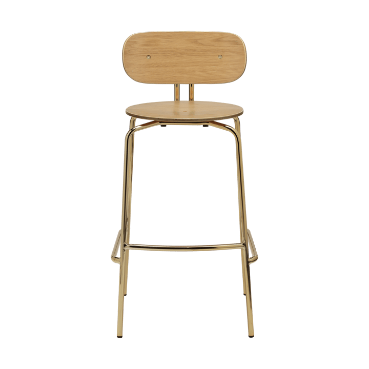 Curious Barhocker 75 cm - Oak-brass - Umage