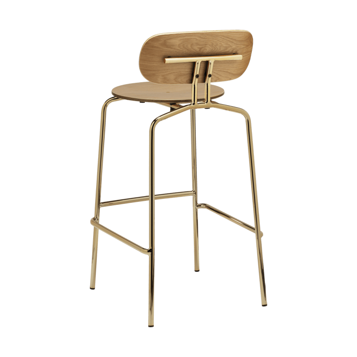 Curious Barhocker 75 cm, Oak-brass Umage