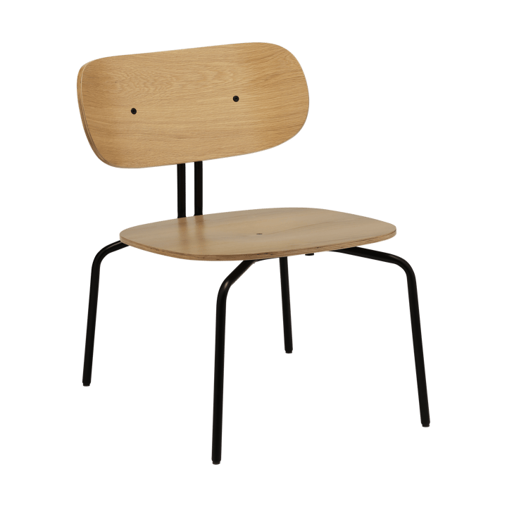 Curious Lounge-Sessel - Oak-black - Umage