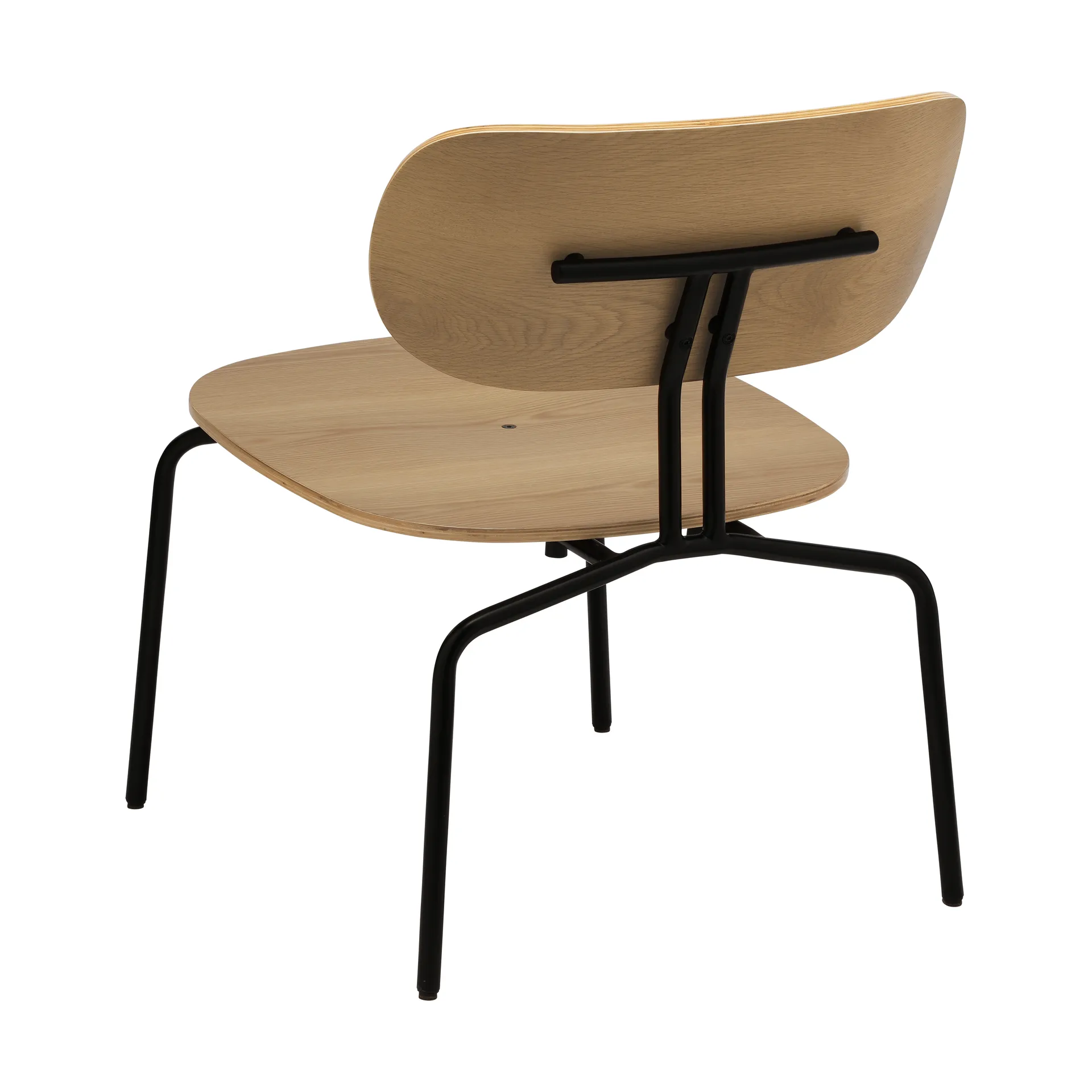 Curious Lounge-Sessel, Oak-black Umage