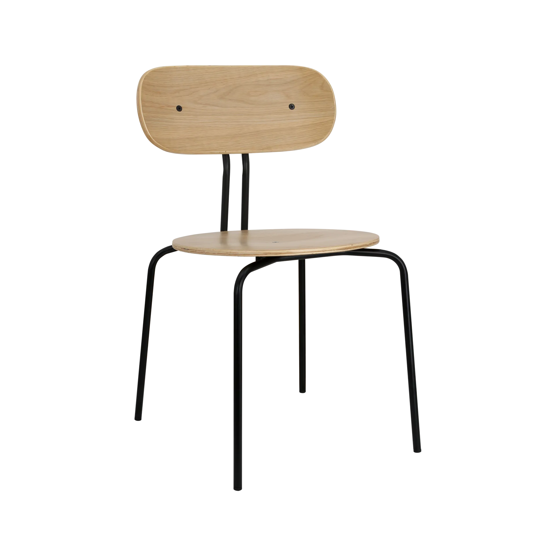 Curious Stuhl, Oak-black legs Umage