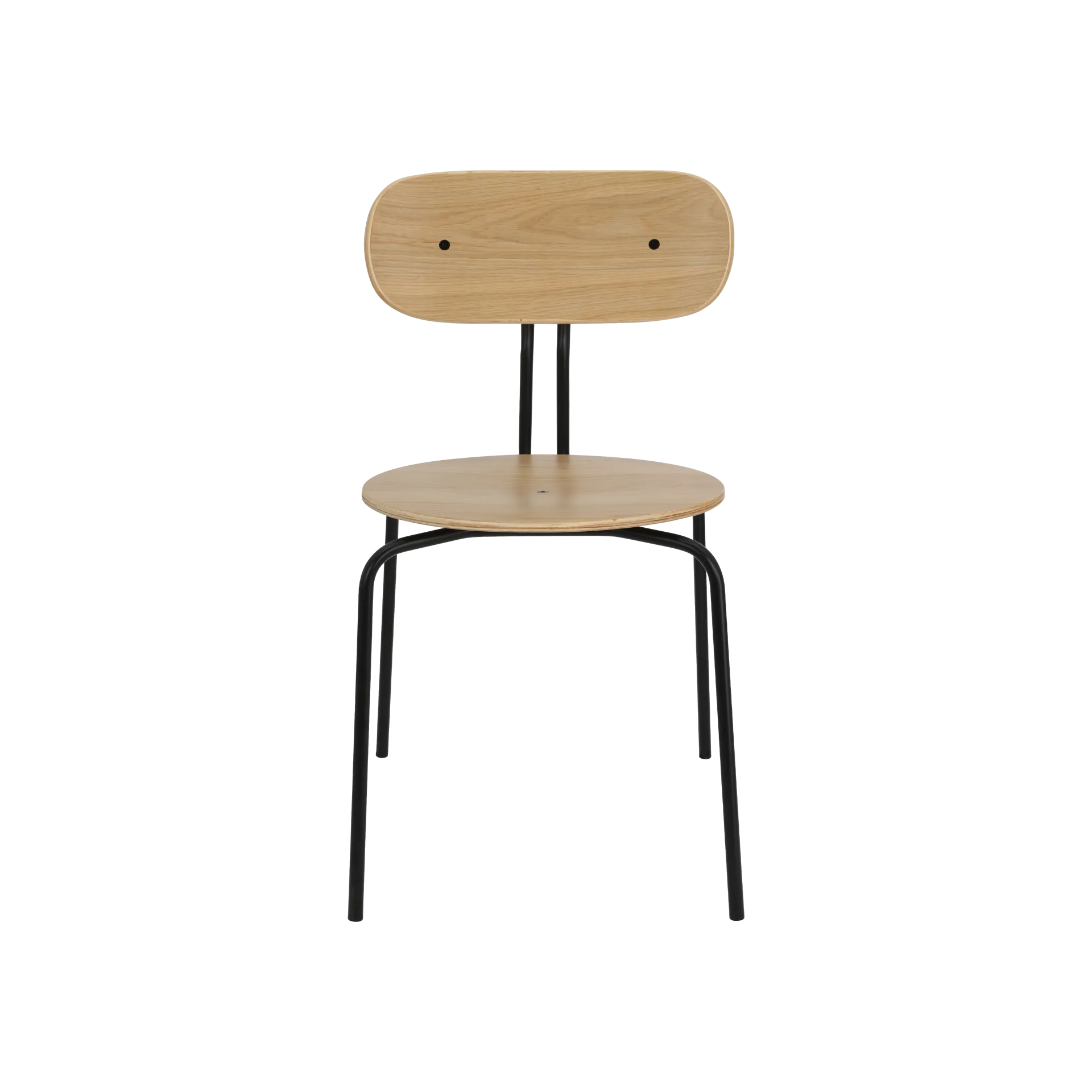 Curious Stuhl, Oak-black legs Umage