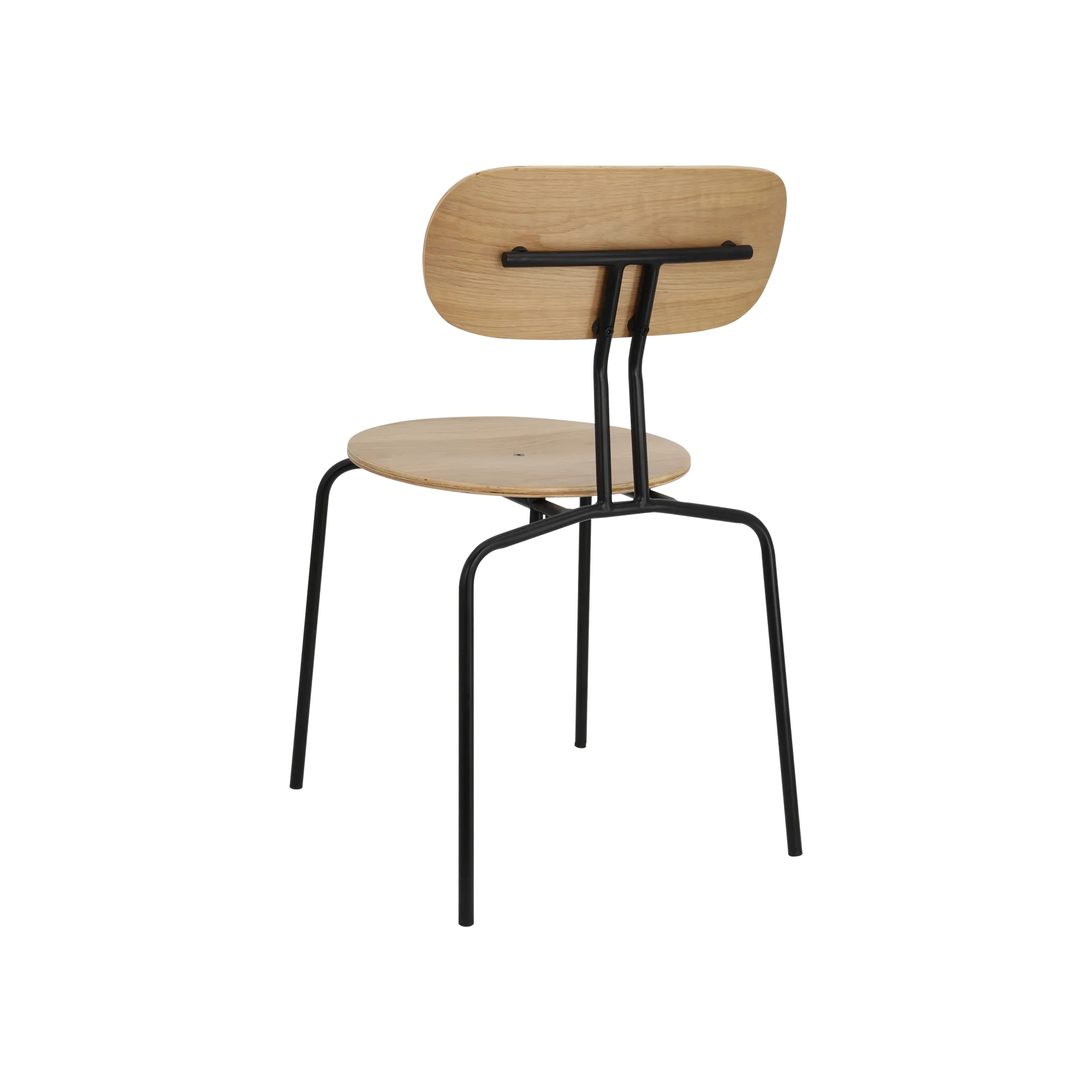 Curious Stuhl, Oak-black legs Umage