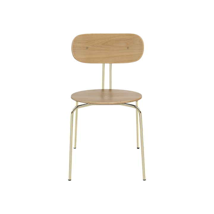 Curious Stuhl - Oak-brass legs - Umage