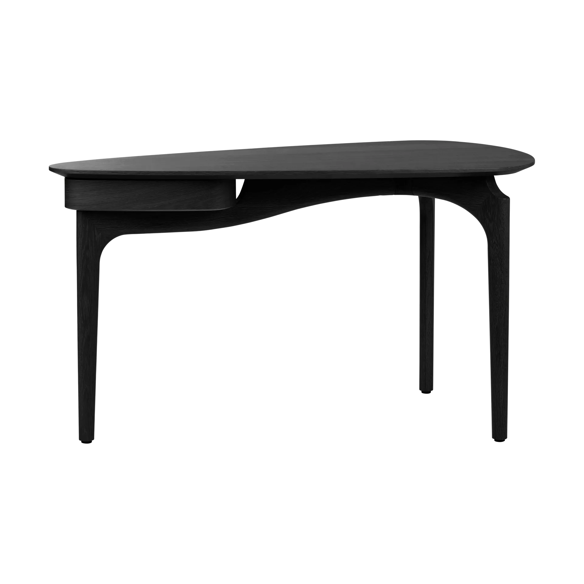 Duende Schreibtisch 67,1x130 cm, Black oak Umage