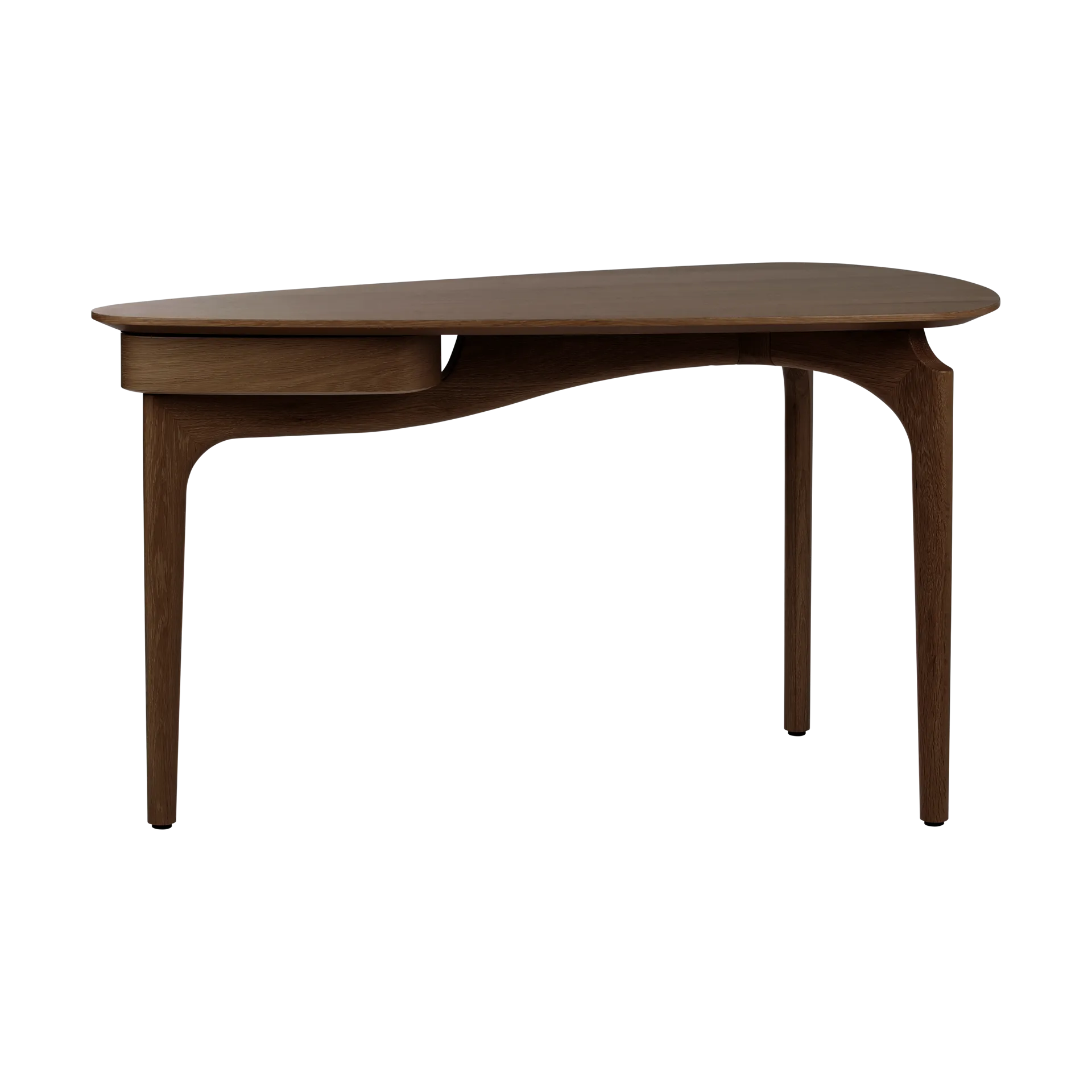 Duende Schreibtisch 67,1x130 cm, Dark oak Umage