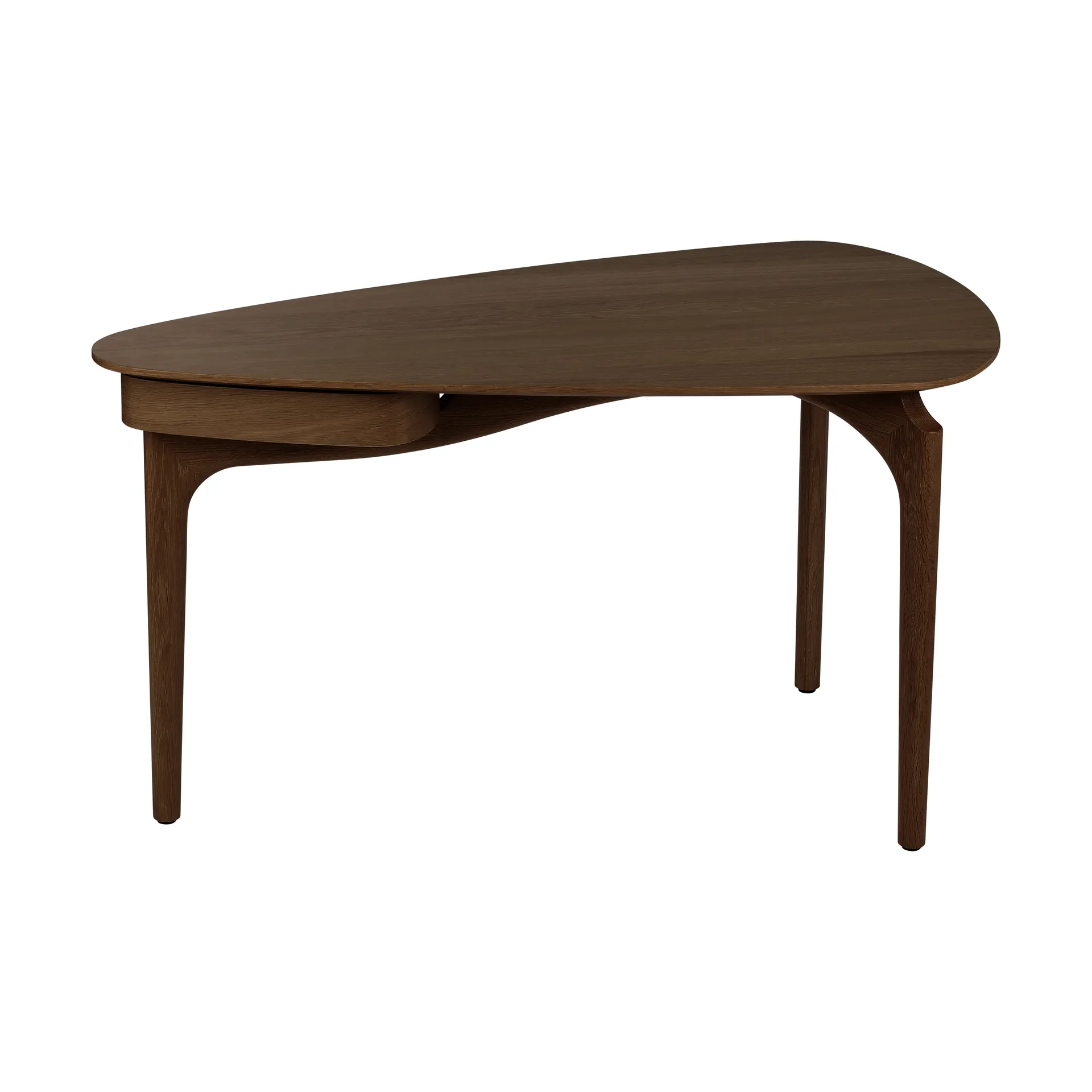Duende Schreibtisch 67,1x130 cm, Dark oak Umage