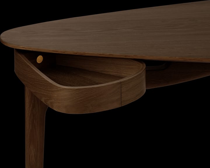 Duende Schreibtisch 67,1x130 cm, Dark oak Umage