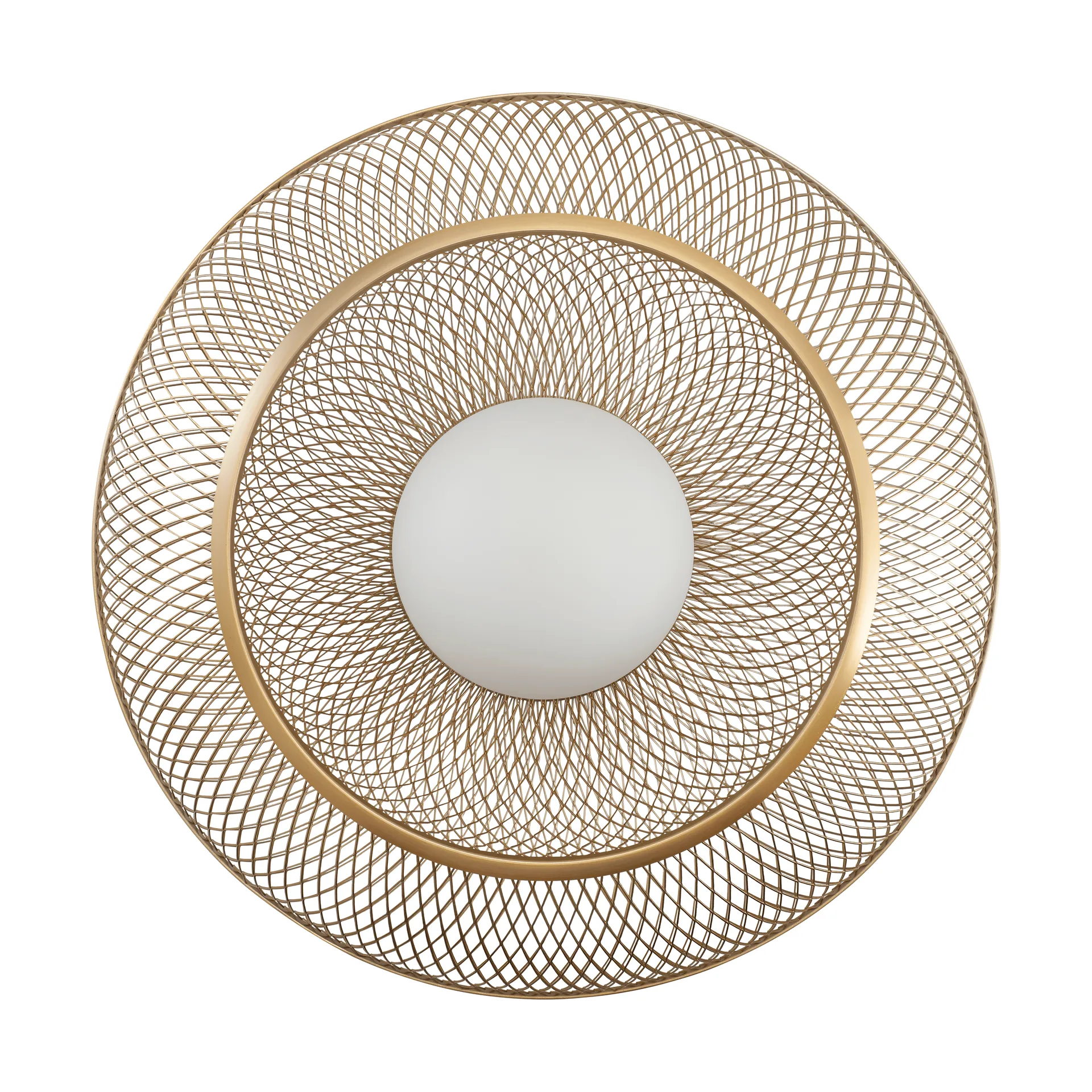 Faraday Up medium Deckenleuchte, Brushed Brass Umage