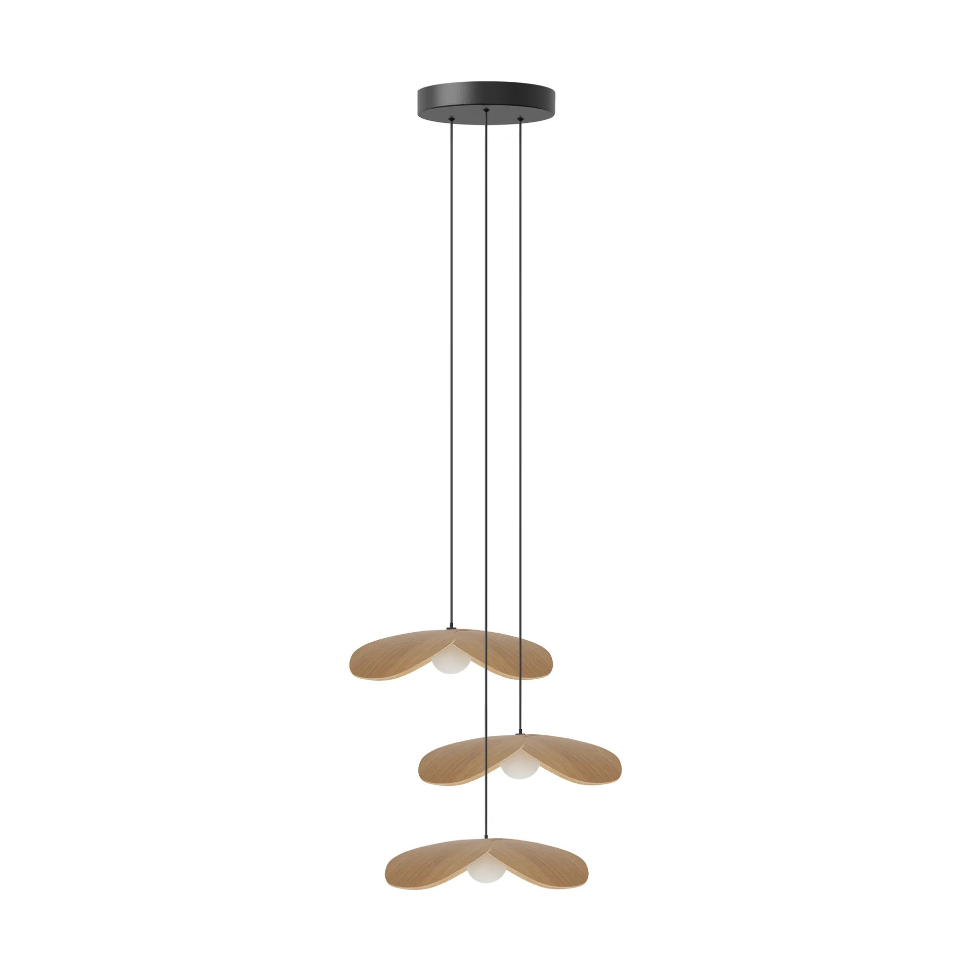 Forget Me Not Pendelleuchte medium, Eiche-Cluster 3 Umage