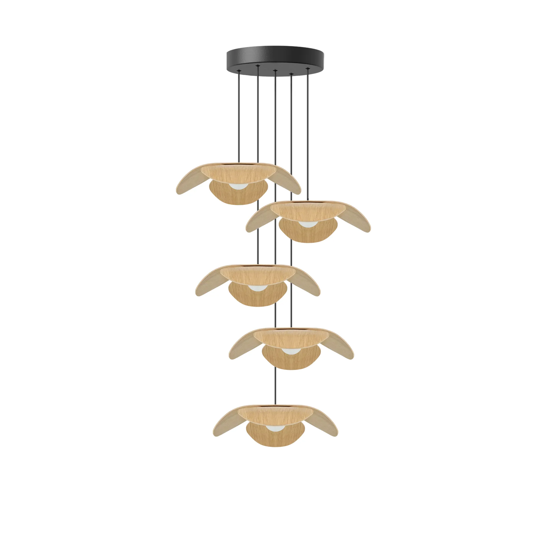 Forget Me Not Pendelleuchte medium, Eiche-Cluster 5 Umage