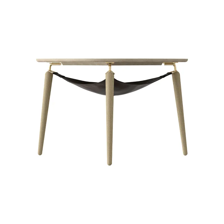 Hang Out Couchtisch - Eiche-Messing - Umage