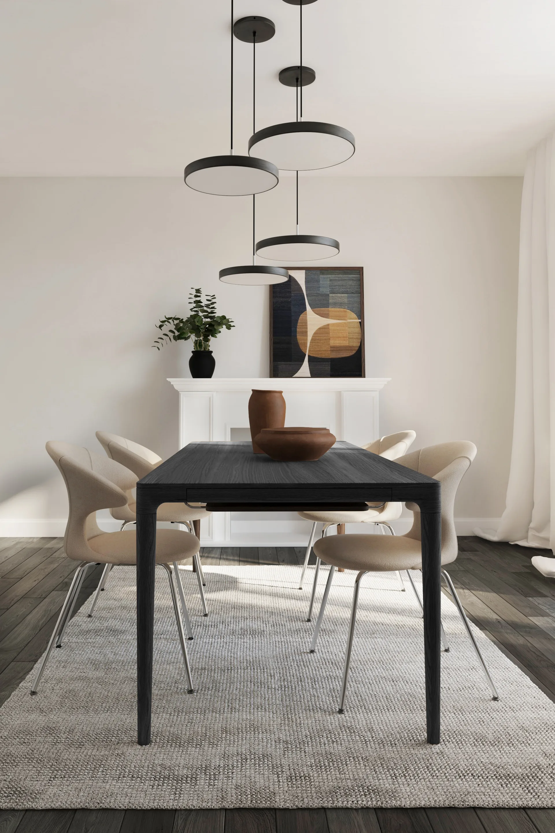 Heart'n'Soul Esstisch 90x200 cm, Black oak Umage