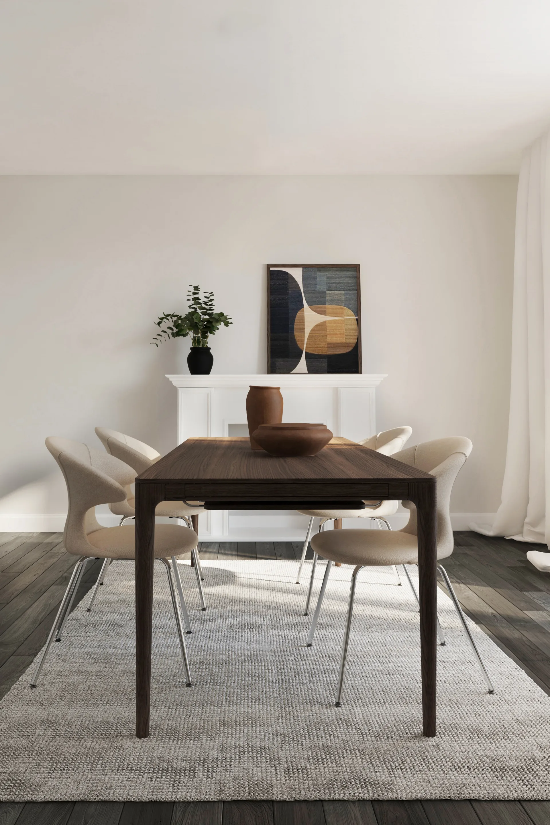 Heart'n'Soul Esstisch 90x200 cm, Dark oak Umage