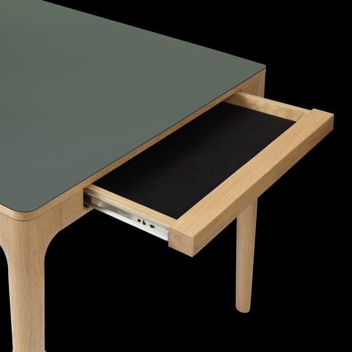 Heart'n'Soul Esstisch 90x200 cm, Oak-moss green Umage